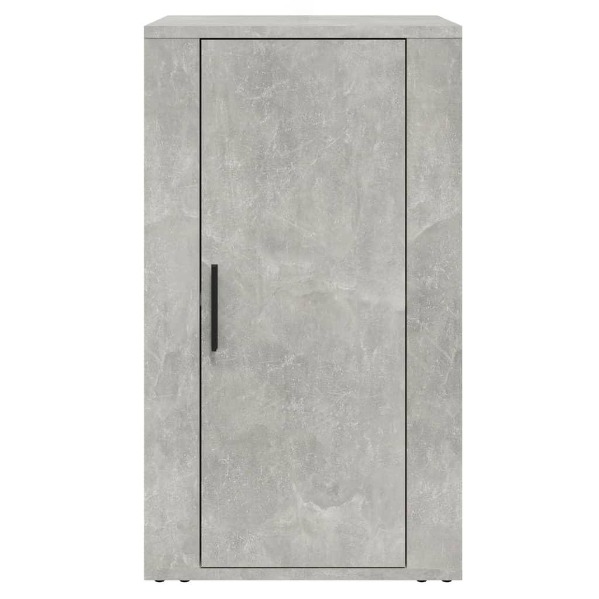 Voir la diapositive 3 : VIDAXL Buffet Gris beton 40x33x70 cm Bois d'ingenierie