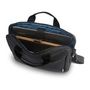 Voir la diapositive 3 : Lenovo LENOVO Sacoche PC Portable 15,6 - T210 - Tissu hydrofuge - Noir intérieur bleu