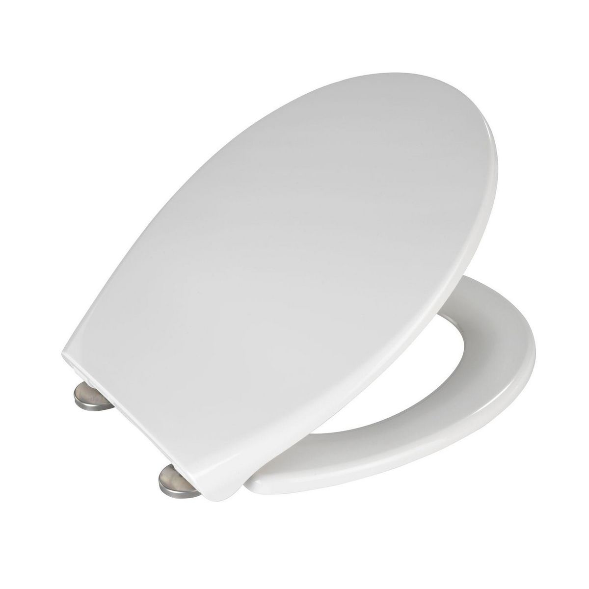 Wenko Abattant WC Easy-Close - Abaissement automatique - Duroplast