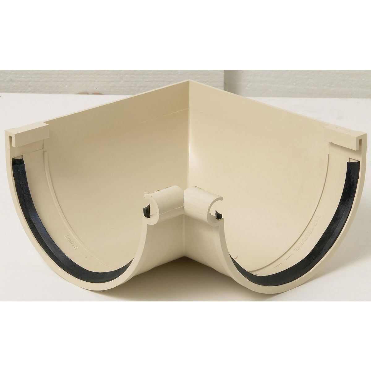 GIRPI Angle intérieur à joint pvc sable GIRPI, Dév.33 cm