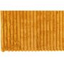 Voir la diapositive 3 : Paris Prix Plaid Design Uni  Corduroy  130x180cm Ocre Clair