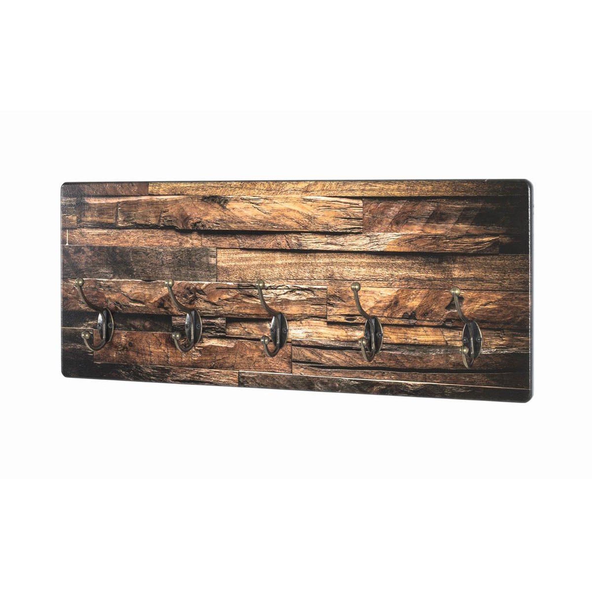 Paris Prix Patère murale design  john  60cm marron