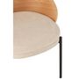 Voir la diapositive 5 : Paris Prix Chaise Design  Lone  74cm Naturel & Beige