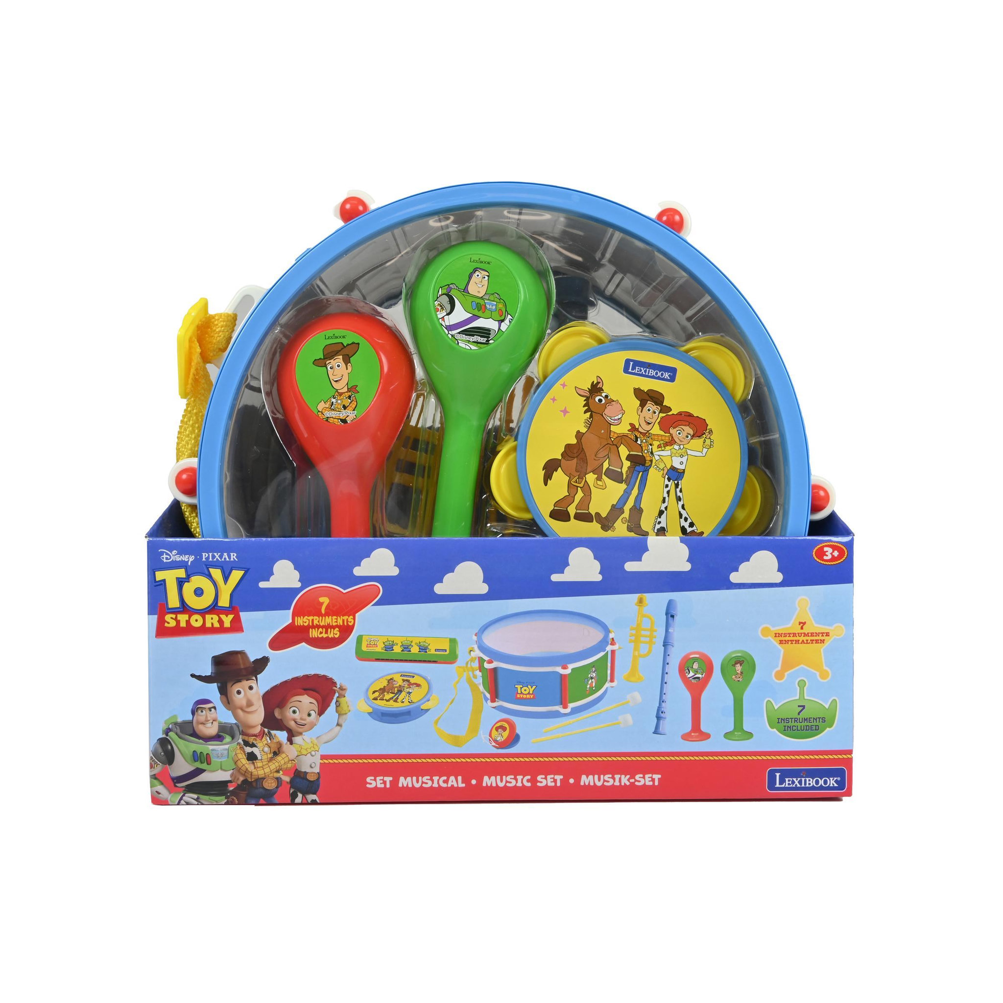 Voir la diapositive 3 : Lexibook Set Musical 7pcs Toy Story