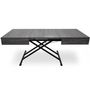 Voir la diapositive 3 : Paris Prix Table Basse Relevable  Lift  120-190cm Gris
