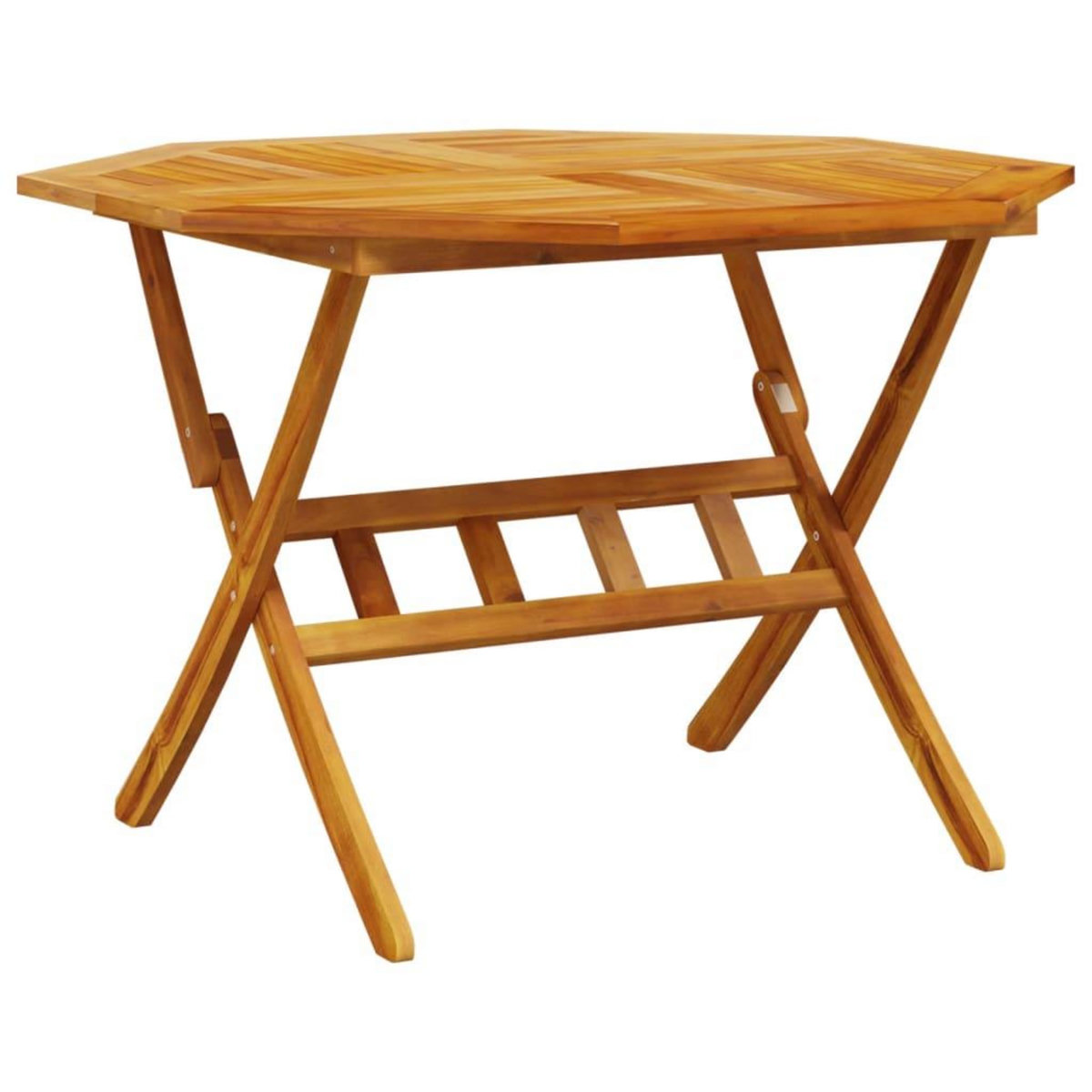VIDAXL Ensemble a manger de jardin pliable 5 pcs bois massif d'acacia