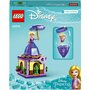 LEGO Disney Princess 43214 Raiponce tourbillonnante , Jouet de Construction avec Mini-Poupée Robe Diamant et Figurine Pascal le Caméléon