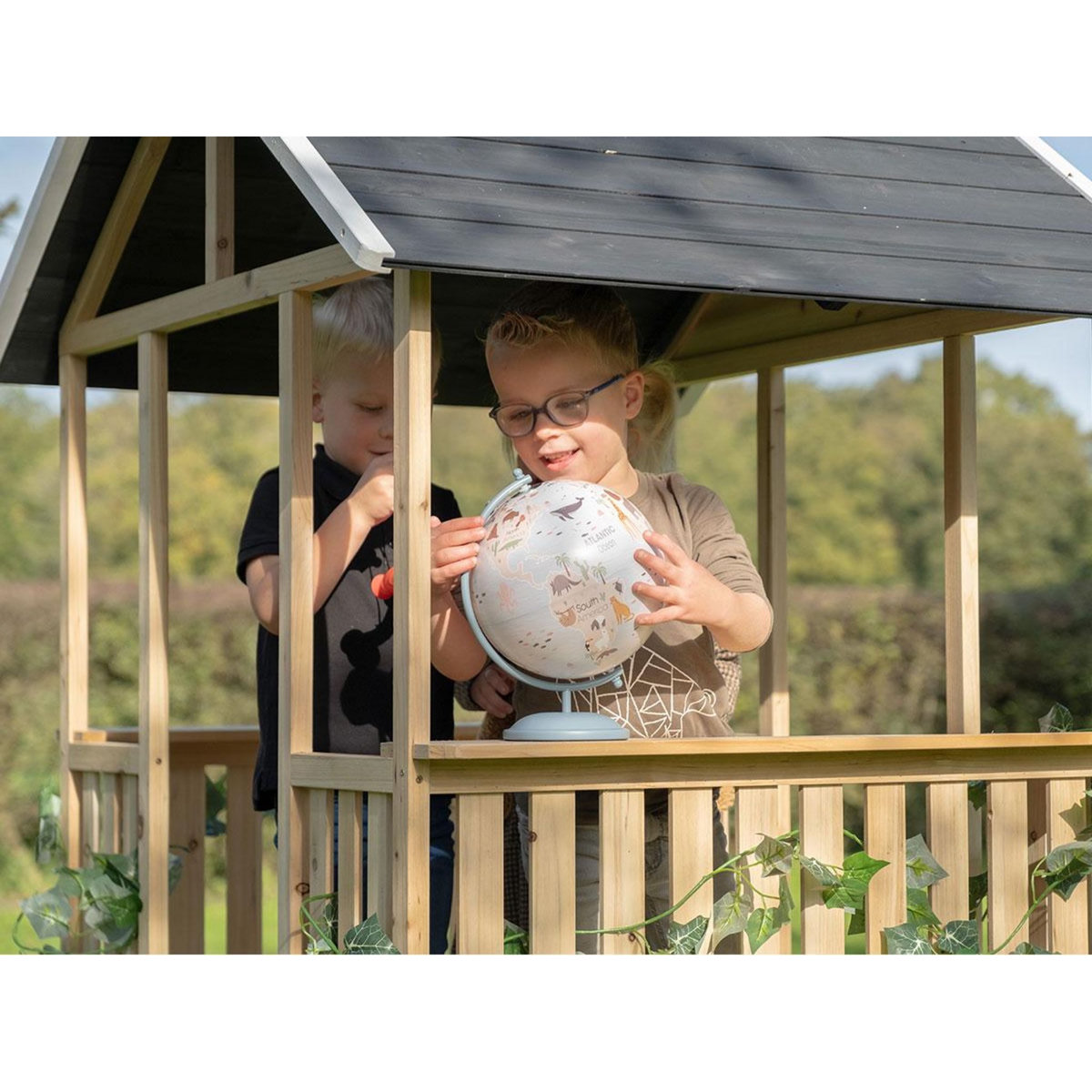 EXIT TOYS Maisonnette en bois pour enfants Panorama 100 - Exit Toys