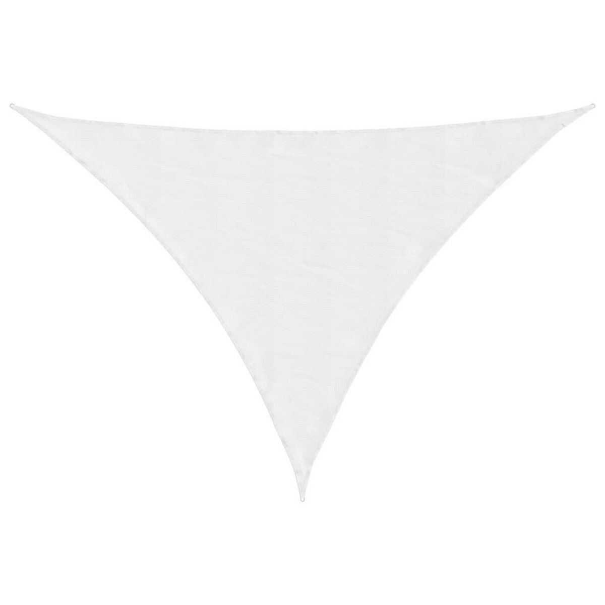 VIDAXL Voile de parasol tissu oxford triangulaire 4x5x6,4 m blanc