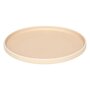 Voir la diapositive 2 : SECRET DE GOURMET Lot de 6 Assiettes Plates  Alix  26cm Beige