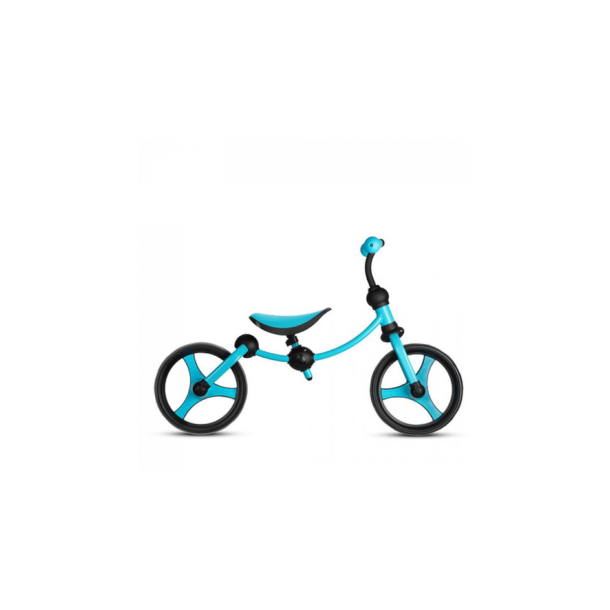Voir la diapositive 2 : SMARTRIKE Draisienne  2-in-1 Running Bike Turquoise et Noire