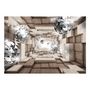 Voir la diapositive 2 : Paris Prix Papier Peint  In a Wooden Tunnel