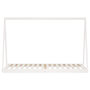 Voir la diapositive 4 : VIDAXL Cadre de lit pour enfants blanc 90x200 cm bois de pin massif