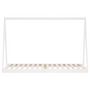 Voir la diapositive 4 : VIDAXL Cadre de lit pour enfants blanc 90x200 cm bois de pin massif