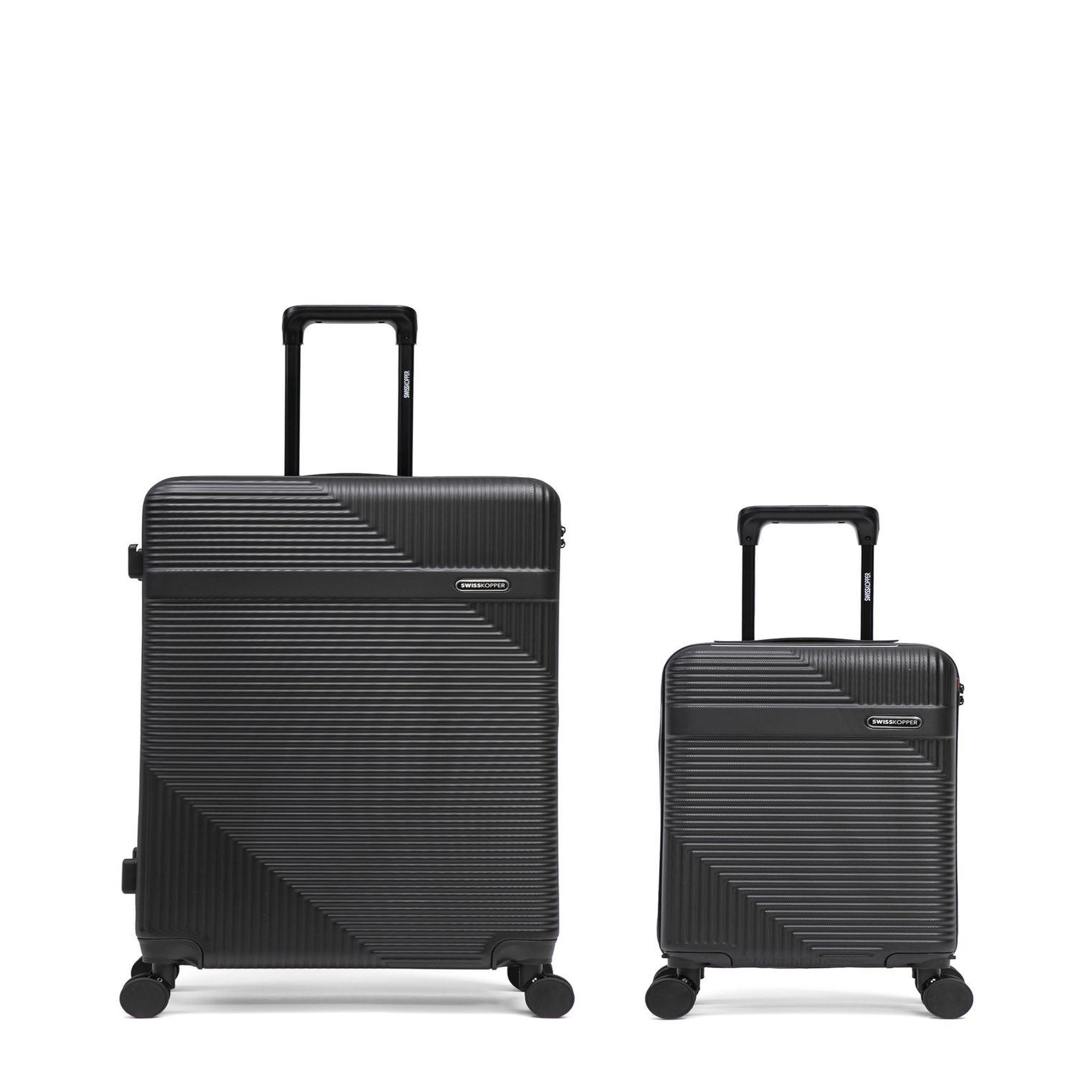 SWISS KOPPER Lot de 2 Valises Rigides Grand Format et Cabine XS WOHLEN