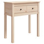 Voir la diapositive 2 : VIDAXL Table console 70x35x75 cm Bois massif de pin