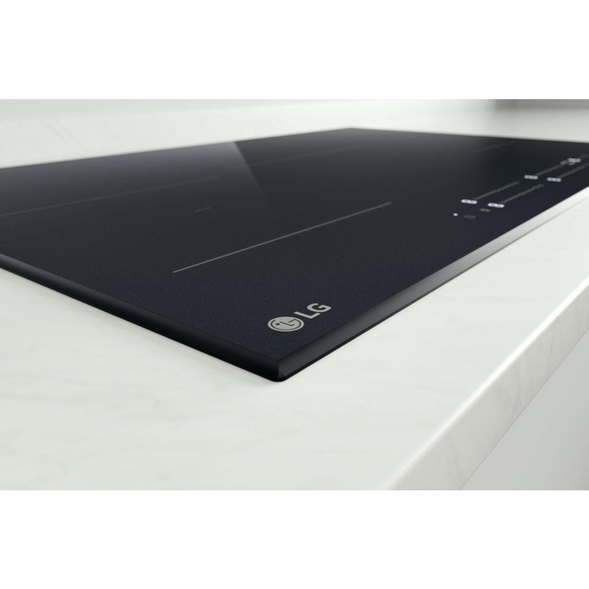 Voir la diapositive 4 : LG Plaque induction CBIZ3035B Flex XL