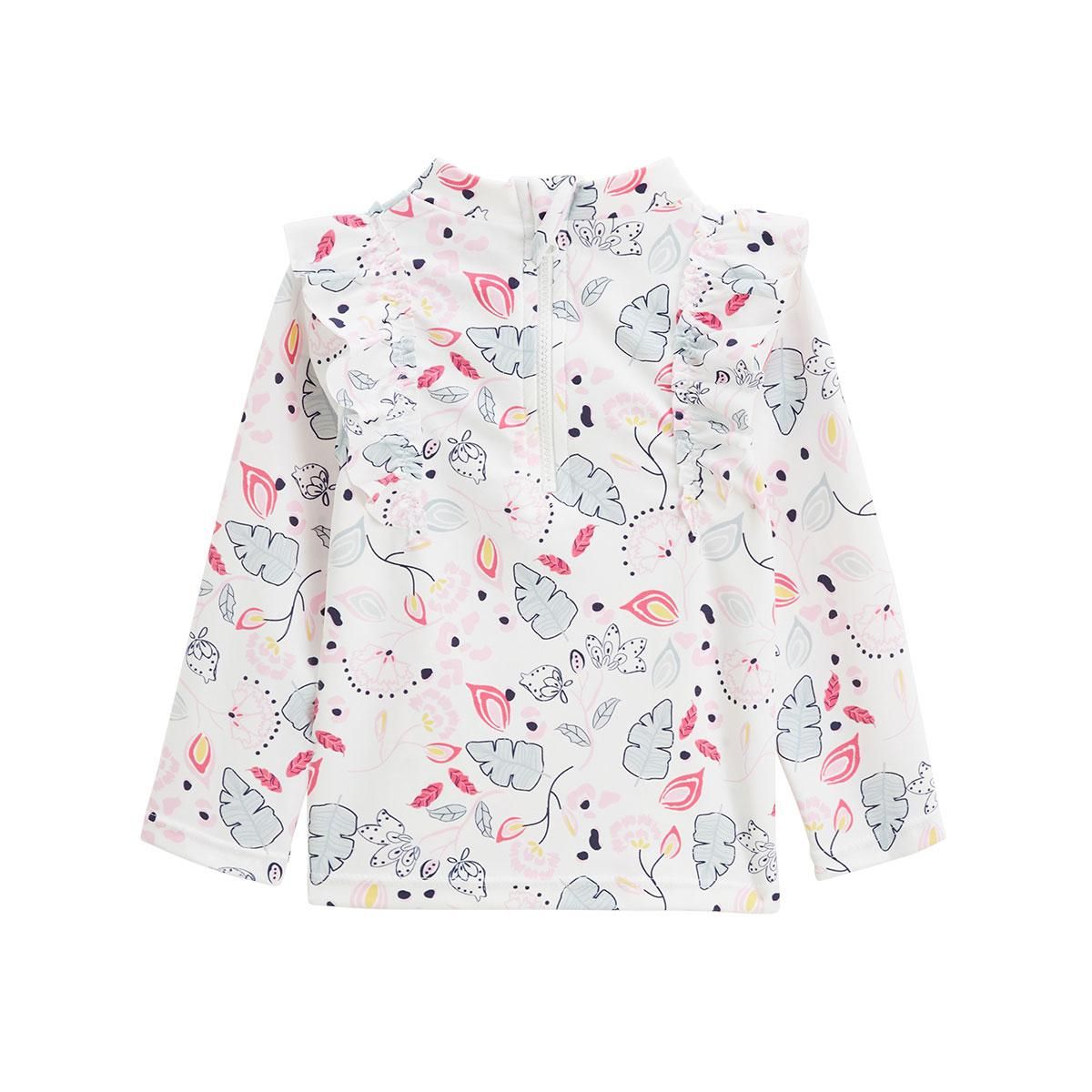 Petit Béguin Maillot de bain bébé 2 pièces t-shirt de protection UV & culotte Mindanao