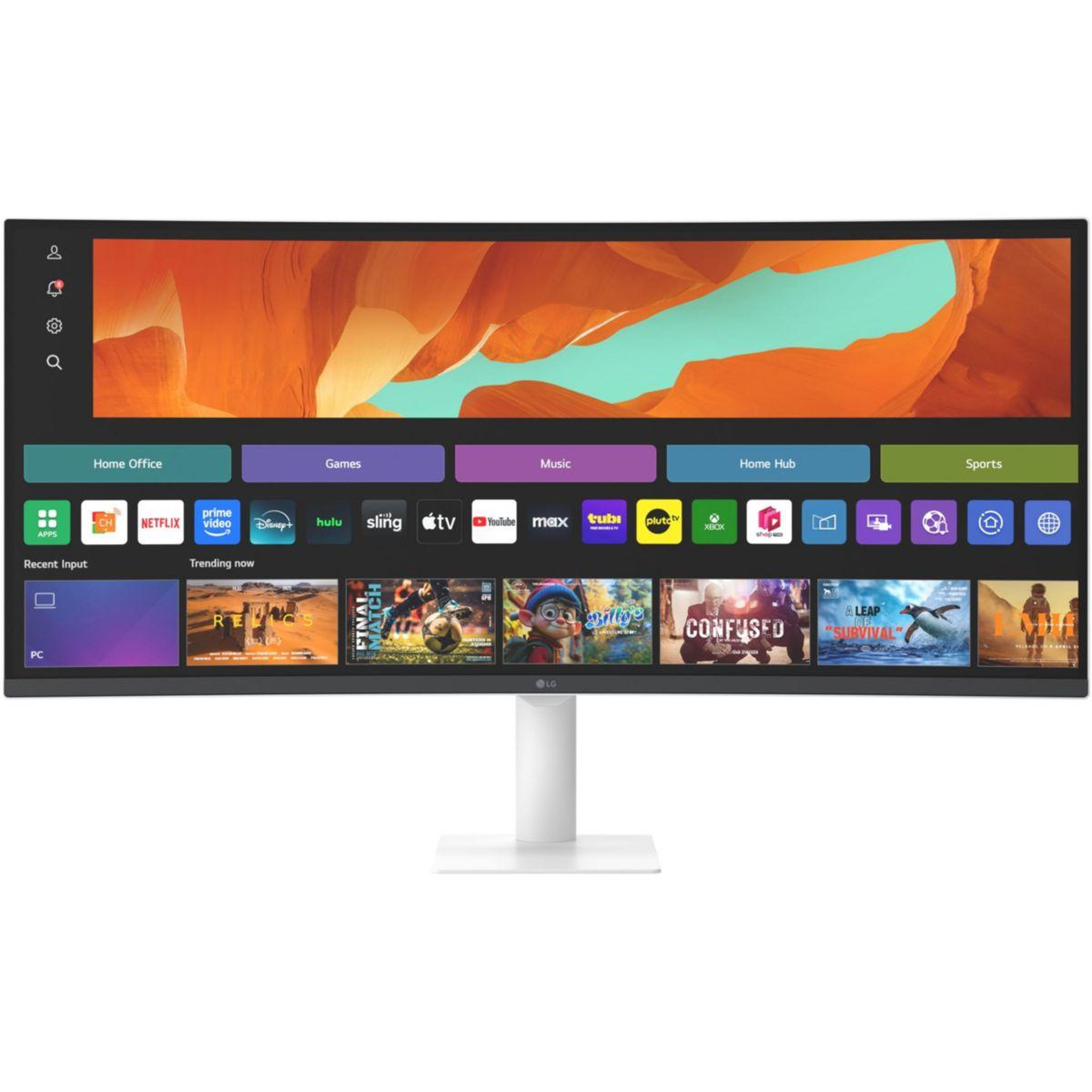 LG Ecran pc ultragear 34u601sa 34'' uwqhd 100hz va 5 ms hdr webos
