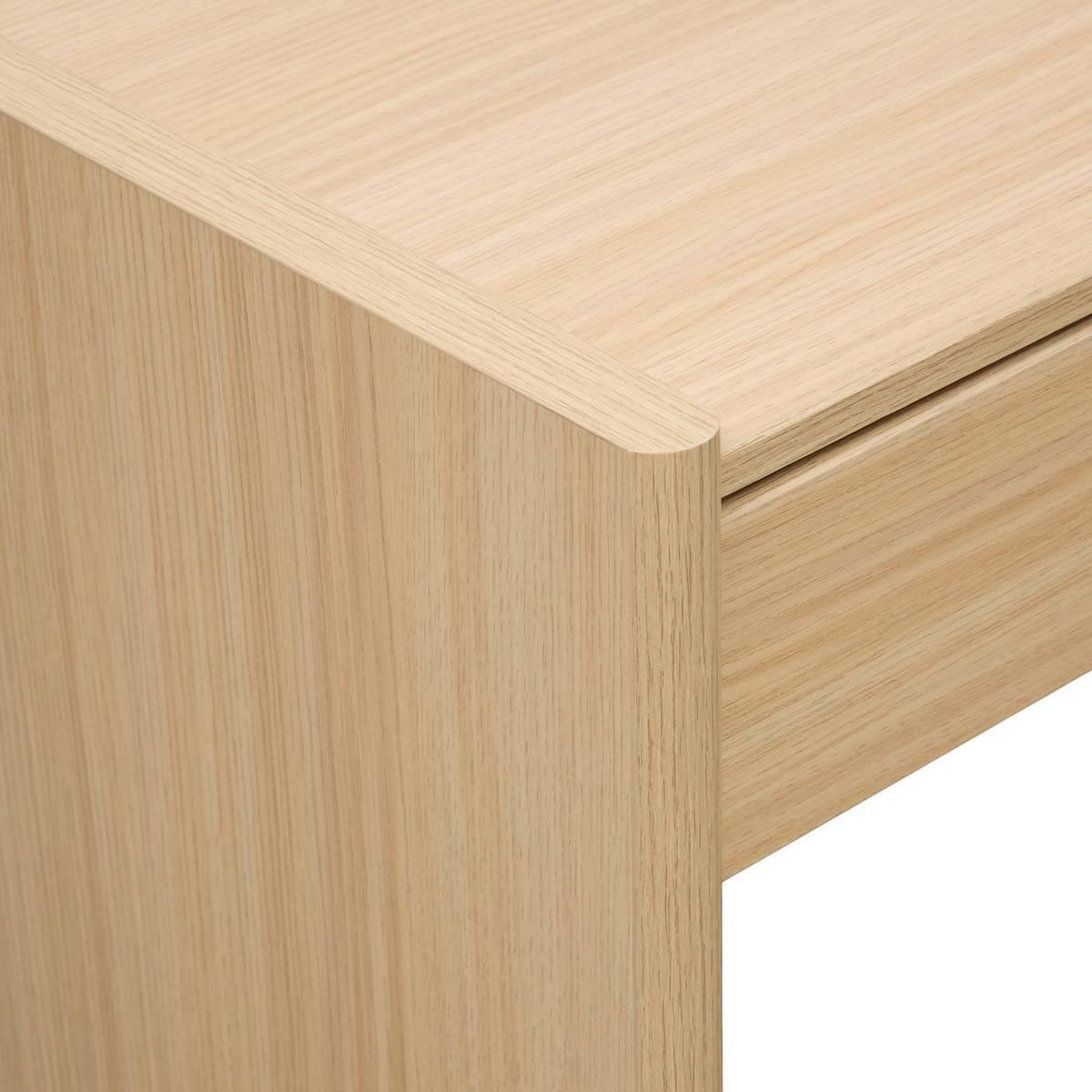 Voir la diapositive 3 : ATMOSPHERA Bureau Avec Tiroir  John  100cm Beige