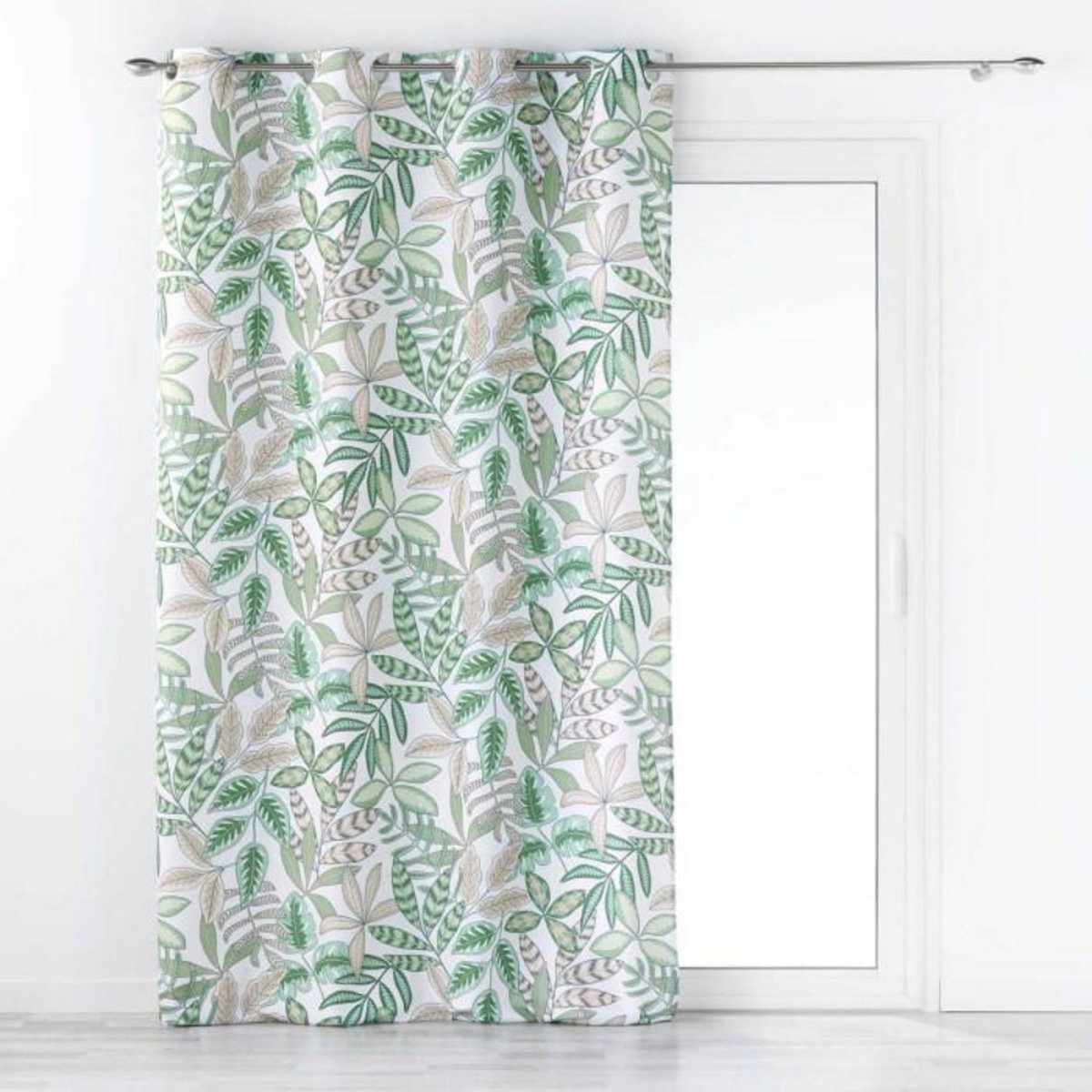 Paris Prix Rideau à Œillets Imprimé  Beautaline  140x260cm Vert