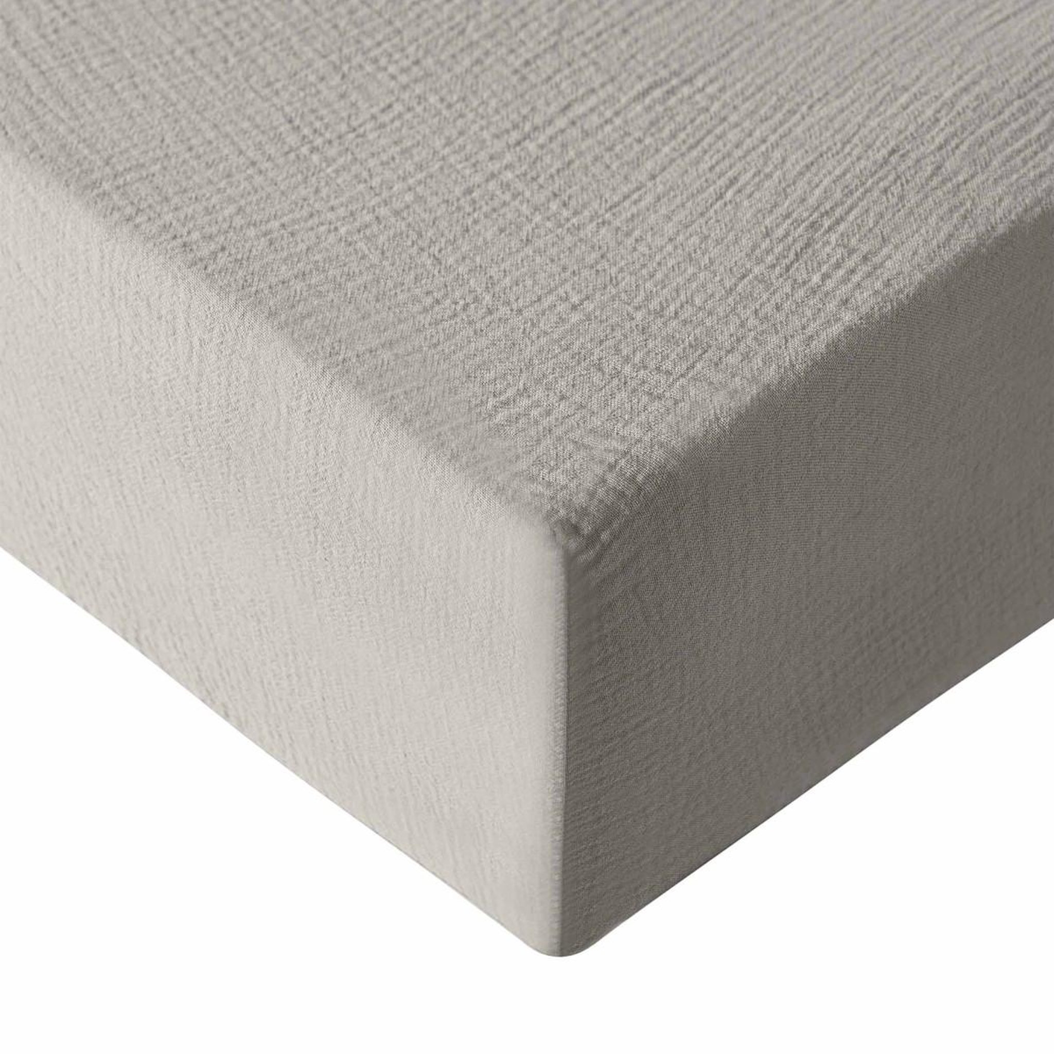 Voir la diapositive 2 : Sensei Maison Drap housse en gaze de coton bonnet 30 cm LOFT