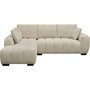 Voir la diapositive 4 : Habitat et Jardin Canapé d'angle  Monceau  - 3 places - Beige