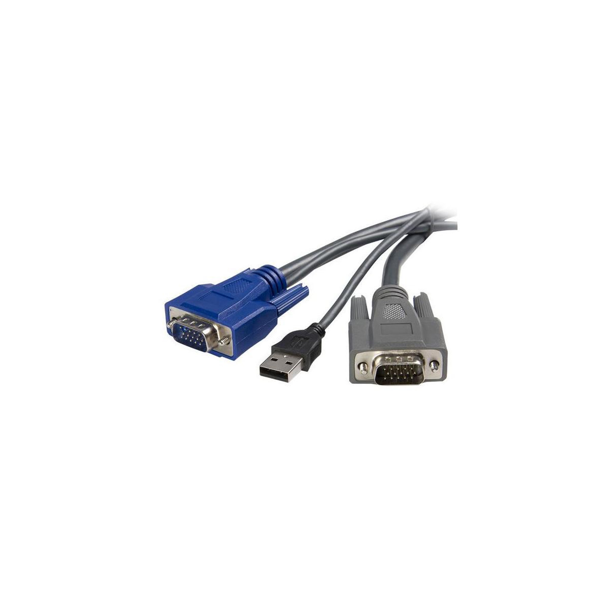 Startech Startech.com câble kvm ultrafin 2 en 1 usb vga -1,8 m