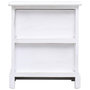 Voir la diapositive 4 : VIDAXL Tables de chevet 2 pcs Blanc 38x28x45 cm Bois de Paulownia