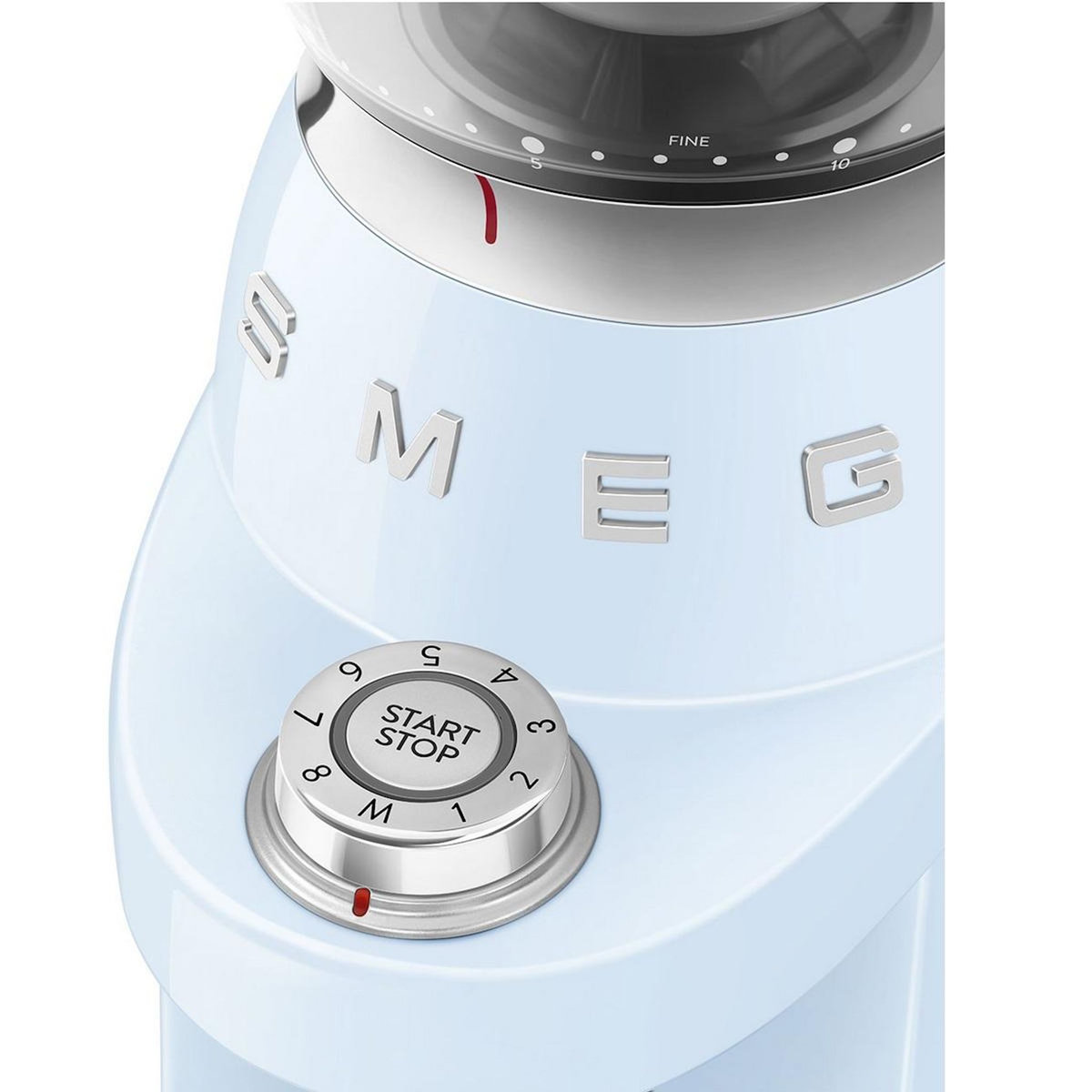 SMEG Moulin à café 240g 150w bleu azur - CGF03PBEU