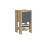Habitat et Jardin Table de chevet en bois  Ema  30 x 30 x 55 cm - Chêne