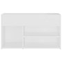 Voir la diapositive 5 : VIDAXL Banc a chaussures Blanc 80x30x45 cm Bois d'ingenierie