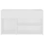Voir la diapositive 5 : VIDAXL Banc a chaussures Blanc 80x30x45 cm Bois d'ingenierie