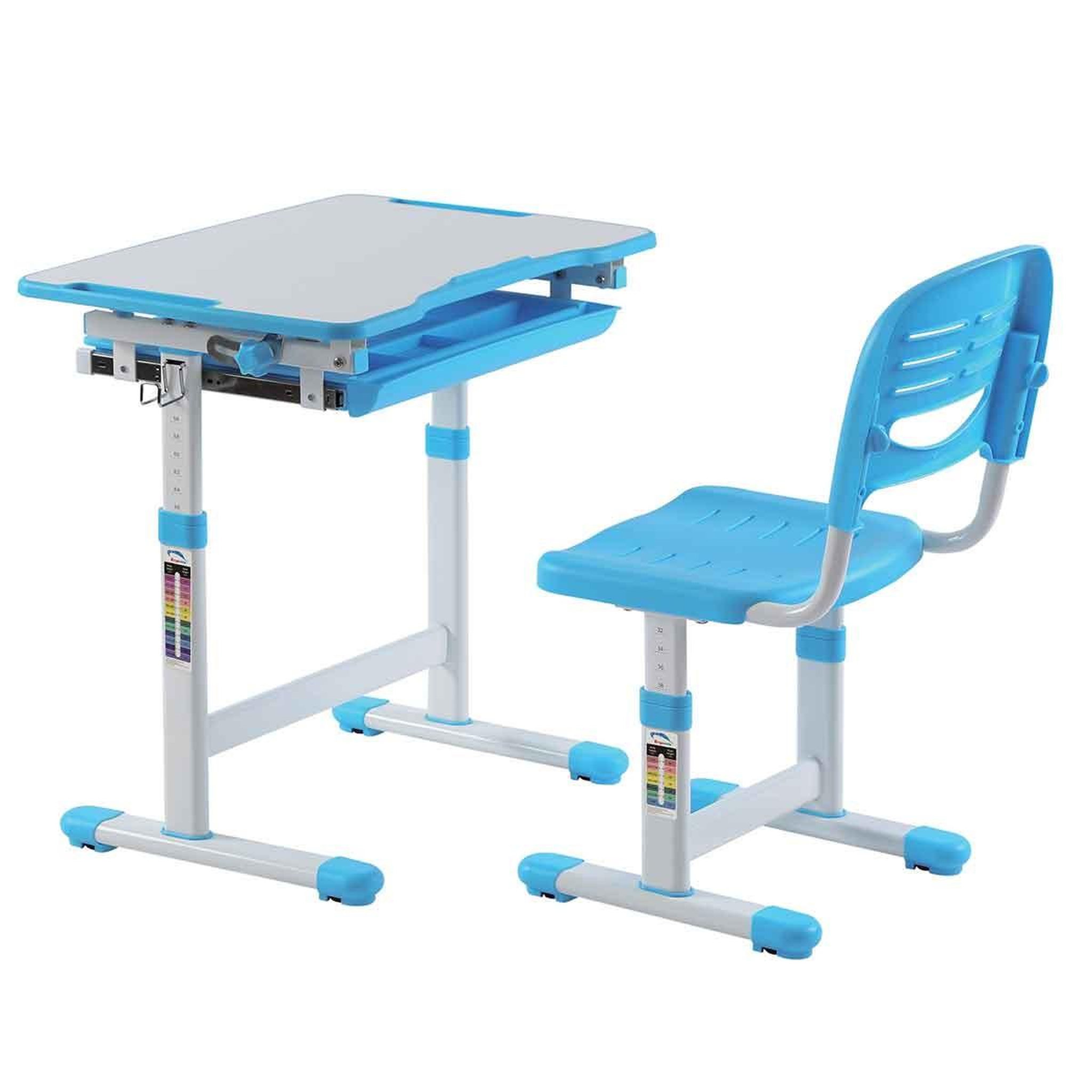 Voir la diapositive 2 : Paris Prix Bureau & chaise enfant  comfortline  66cm bleu