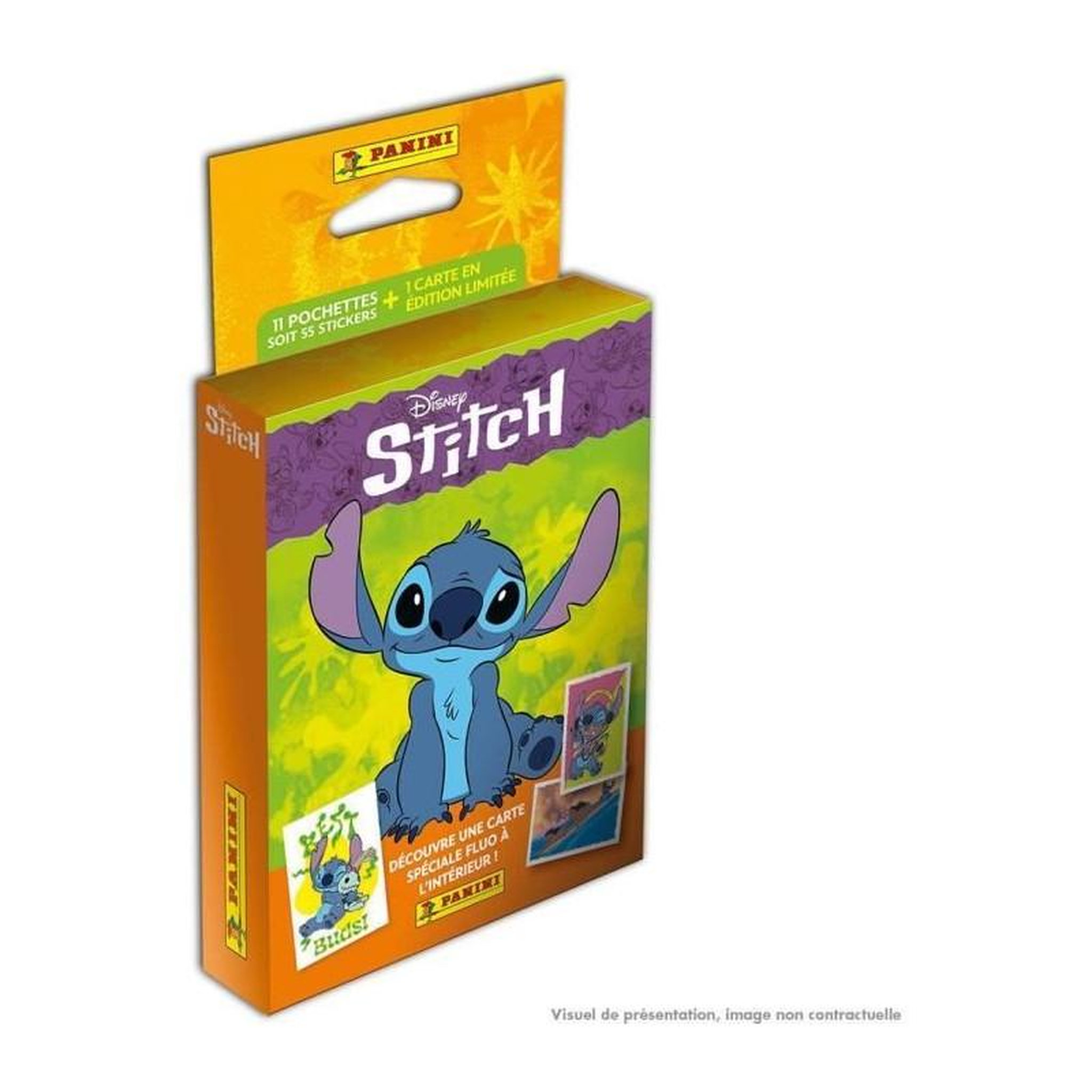 Panini Blister - PANINI - Stitch - 11 pochettes - 55 stickers