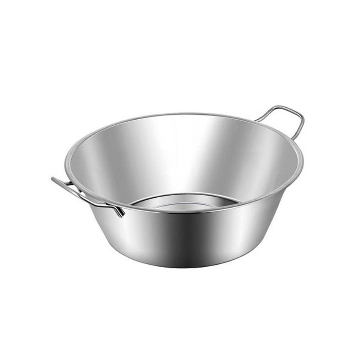 NATURE & SAVEURS Bassine a gras/conf 38 9l t/feux+ind.*inox - 114078