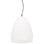 Voir la diapositive 2 : VIDAXL Lampe suspendue industrielle 25 W Blanc Rond 32 cm E27