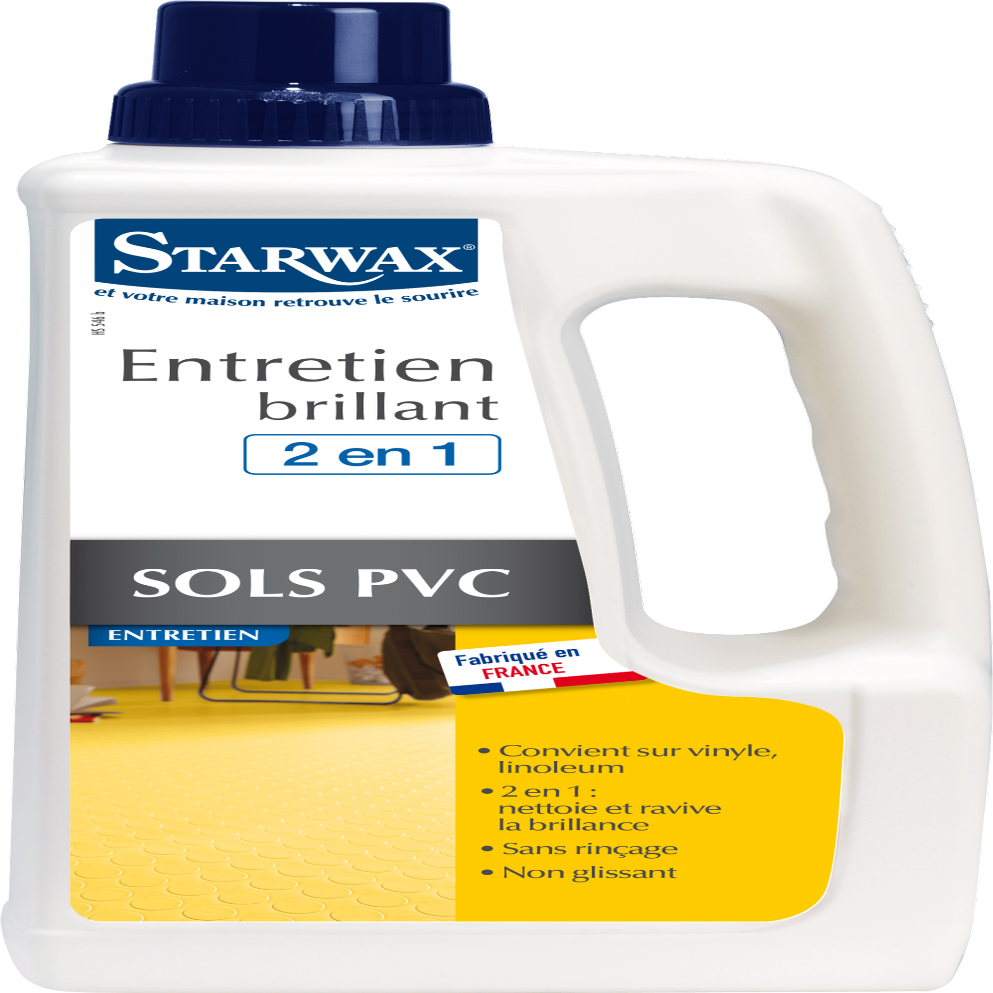 Starwax Entretien brillant sols pvc STARWAX 1 l