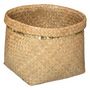 Voir la diapositive 2 :  Lot de 5 Paniers de Rangement  Sequins  39cm Naturel