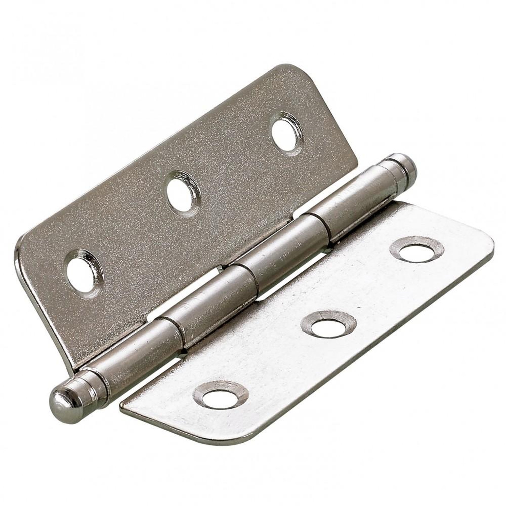 CENTRALE BRICO Lot de 2 paumelles acier pour meuble HETTICH, L.60 x l.40 mm