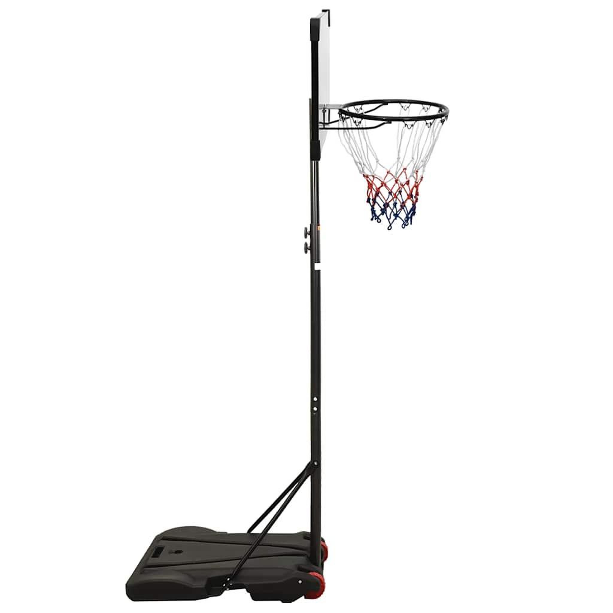 Voir la diapositive 3 : VIDAXL Support de basket-ball Transparent 216-250 cm Polycarbonate