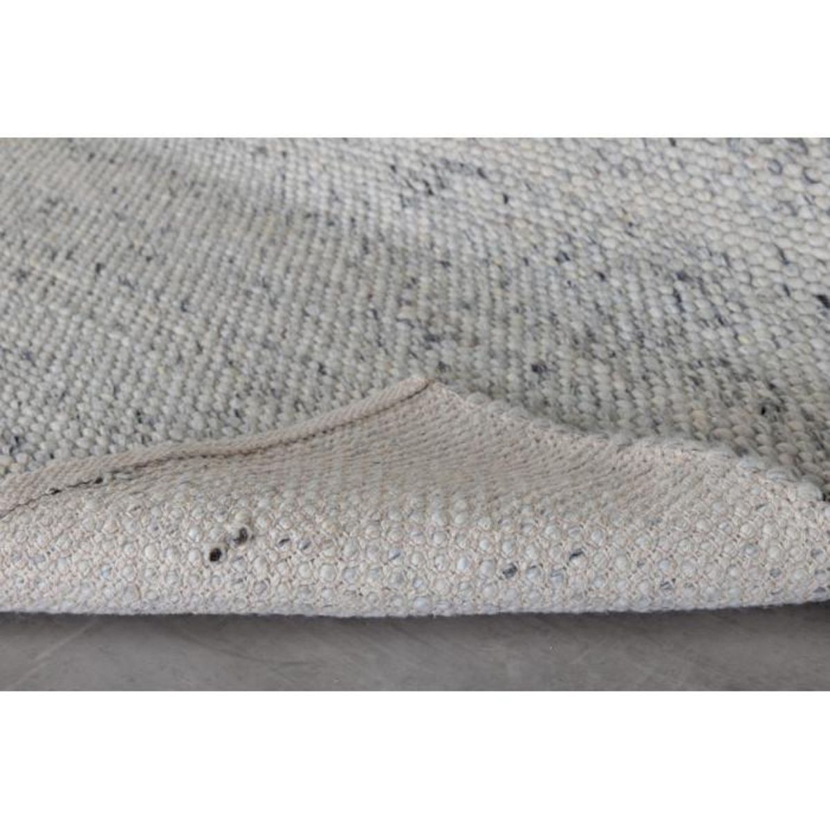 Paris Prix Tapis Déco en Laine  Ganga  201x303cm Ivoire