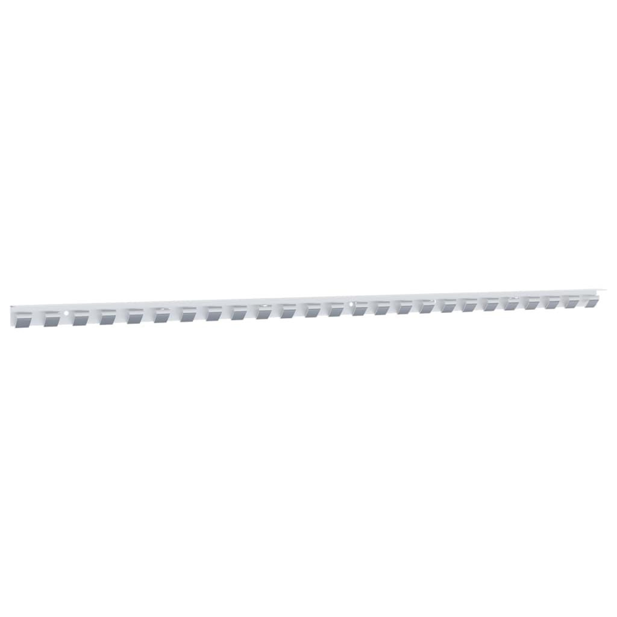 Voir la diapositive 2 : VIDAXL Rail de montage argente 1 m acier inoxydable