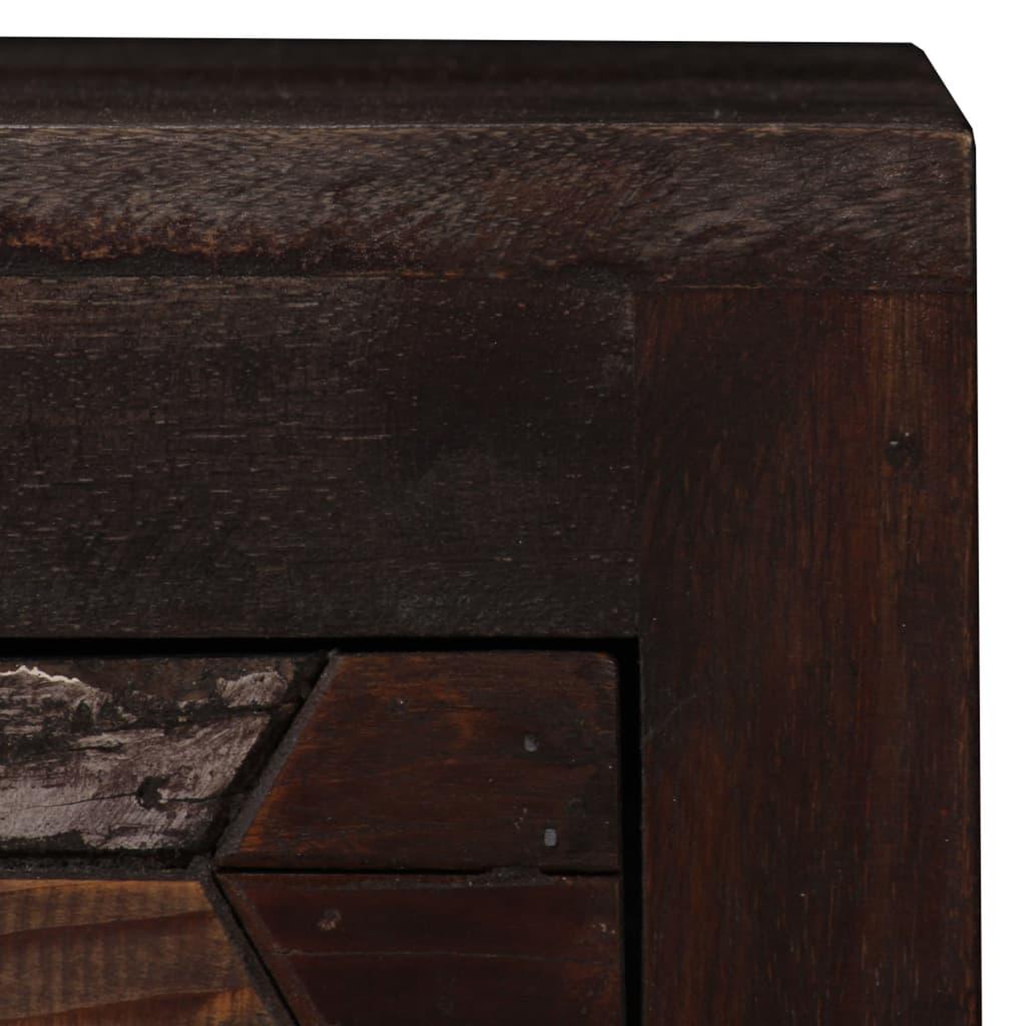 Voir la diapositive 4 : VIDAXL Table de chevet Bois de recuperation solide 40 x 30 x 50 cm