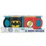 Set 2 mini-mugs DC Comics - Batman & Flash