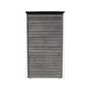 Voir la diapositive 4 : Habitat et Jardin Armoire de jardin  Space  - 87 x 46.5 x 160 cm - Anthracite