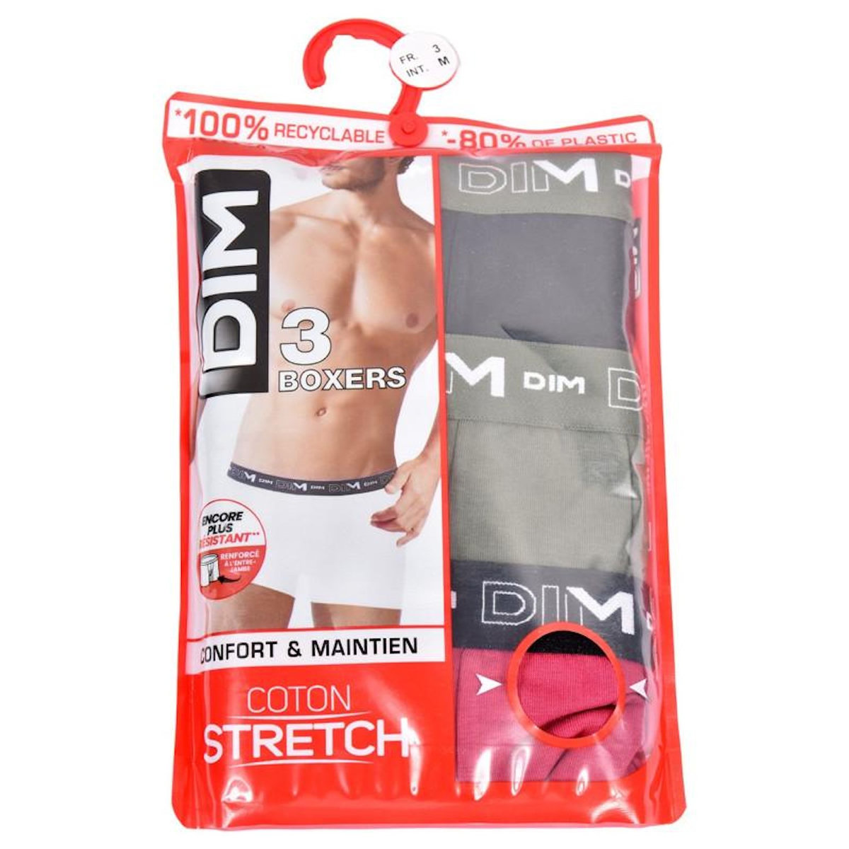 DIM Boxer DIM Lot de 3