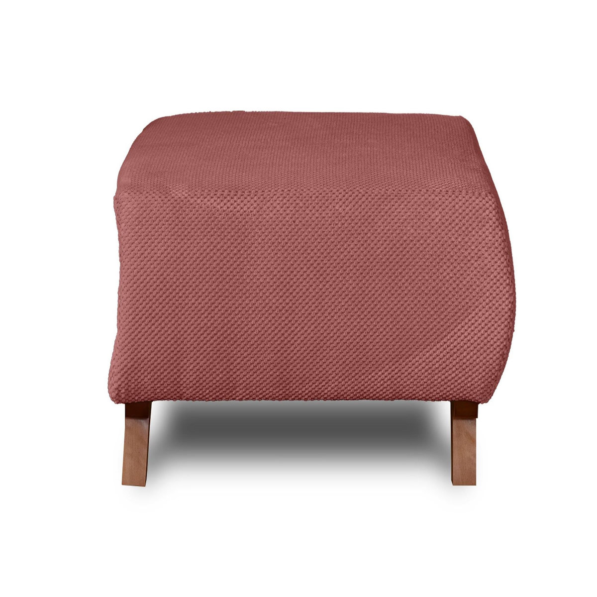 BEST MOBILIER Cristal - pouf modulable - 65 cm - en velours texturé