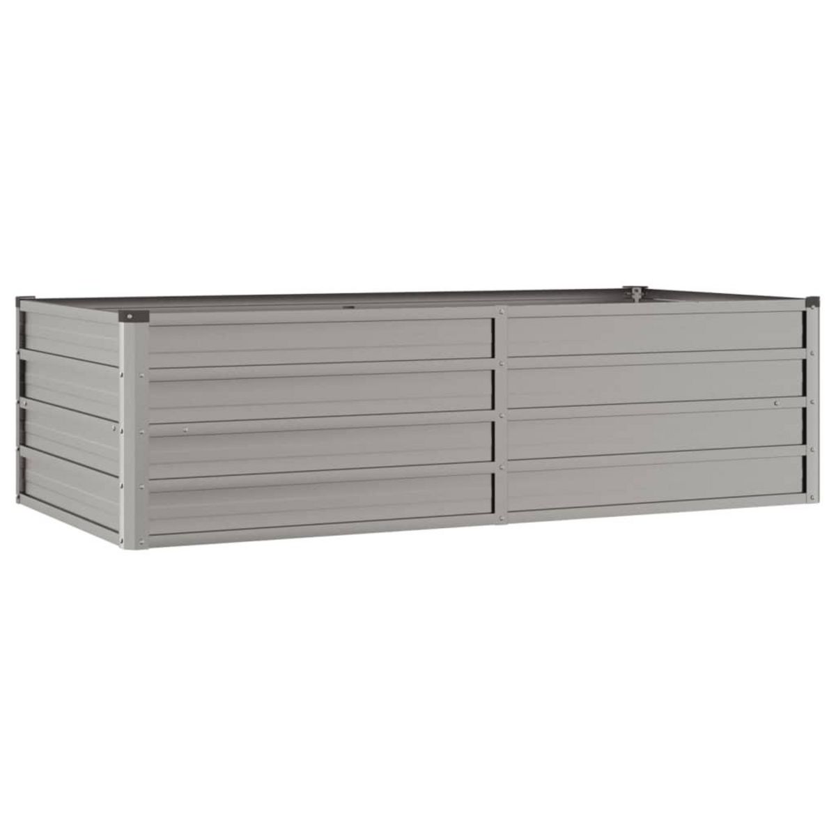 VIDAXL Lit sureleve de jardin rouille 160x80x45 cm acier corten