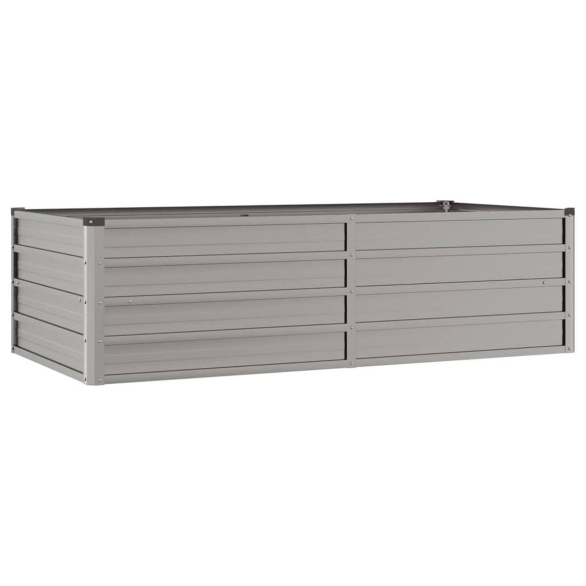 VIDAXL Lit sureleve de jardin rouille 160x80x45 cm acier corten